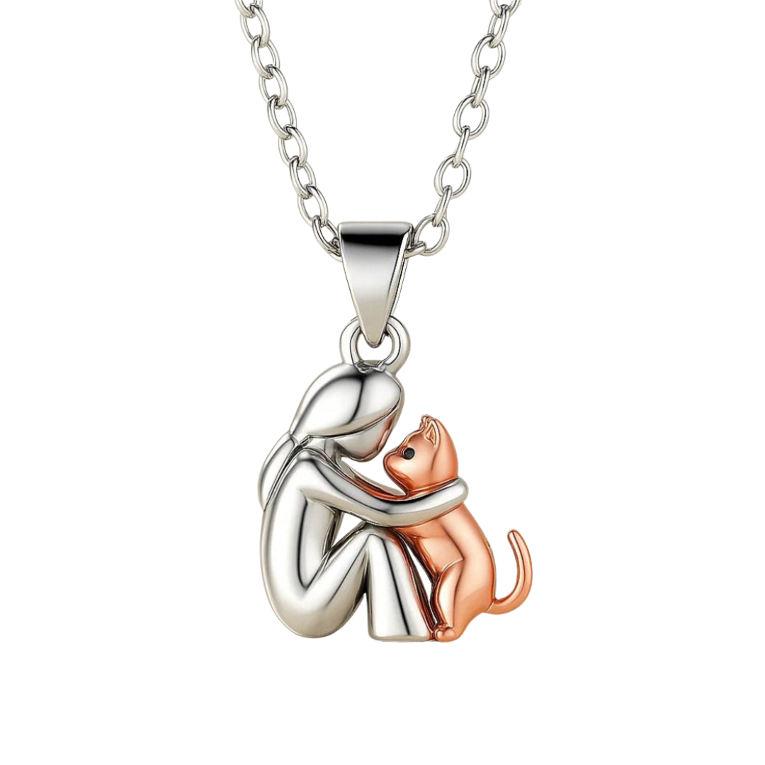 Anna™ | Collana Abbraccio con Gatto